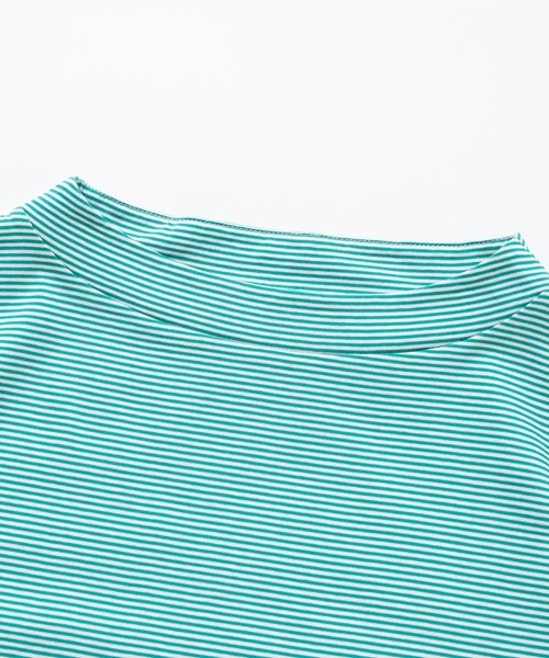 LA MARINE FRANCAISE（マリン フランセーズ）の「フランセーズのサマーボーダー（Tシャツ/カットソー・レディース・レッド/グリーン/ブルー/ブラック/サックスブルー・FREE）」の13枚目の写真