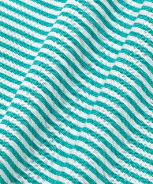 LA MARINE FRANCAISE（マリン フランセーズ）の「フランセーズのサマーボーダー（Tシャツ/カットソー・レディース・レッド/グリーン/ブルー/ブラック/サックスブルー・FREE）」の16枚目の写真