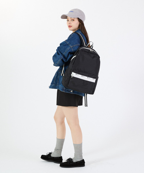 LeSportsac（レスポートサック）の「CLASSIC EVERYDAY BP スペクテイターブラック（バックパック/リュック・レディース・ブラック・FREE）」の3枚目の写真