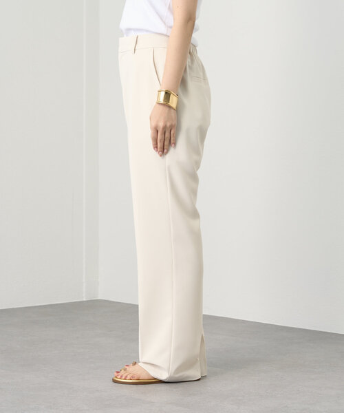 LOUNGEDRESS(ラウンジドレス)の「ストレートパンツ(スラックス・レディース・ライトグレー/ブラック/アイボリー・SMALL/MEDIUM)」の12枚目の写真