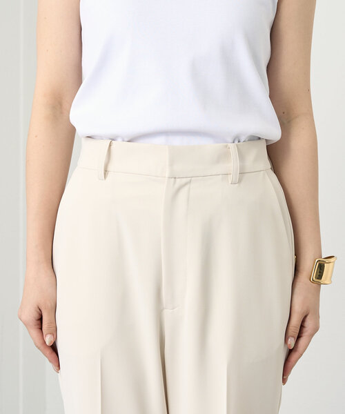 LOUNGEDRESS(ラウンジドレス)の「ストレートパンツ(スラックス・レディース・ライトグレー/ブラック/アイボリー・SMALL/MEDIUM)」の14枚目の写真