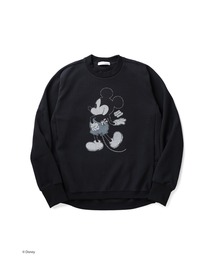 Disney Collection マルチワッフルクルーネックスウェット