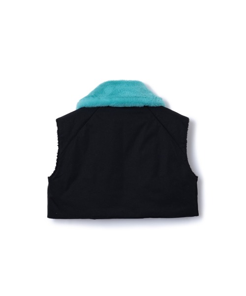 NON TOKYO(ノントーキョー)の「NON TOKYO/ノントーキョー/REVERSIBLE DONKEY VEST(ベスト・レディース・ブラック/ベージュ/ネイビー・1/2)」の13枚目の写真