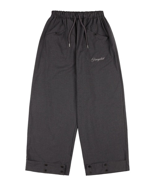 FANCY CLUB（ファンシークラブ）の「FANCY CLUB／クラシックボタンスラックス（スラックス・レディース・ブラック/チャコールグレー・FREE）」の18枚目の写真