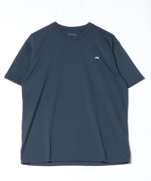 THE NORTH FACE（ザノースフェイス）の「ザ ノース フェイス THE NORTH FACE S/S Small Box Logo Tee_ショートスリーブスモールボックスロゴティー（Tシャツ/カットソー・メンズ・ネイビー/ブラウン/ホワイト/ブラック・S/M/L/LL/3L）」の4枚目の写真