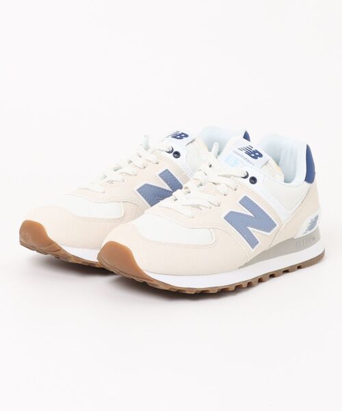 NEW BALANCE◆ニューバランス WL574 WL574CBL BEIGE/BLUE(CBL) NEW BALANCE】 ニューバランス WL574CBL(B) WL574 WL574CBL