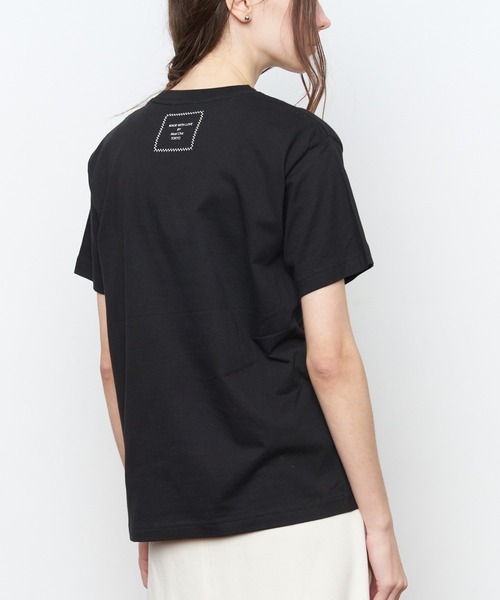 Muel Chic(ミュエルシック)の「COFFEE Tshirt コーヒーTシャツ(Tシャツ/カットソー・レディース・ライトブルー/スミクロ・FREE)」の3枚目の写真