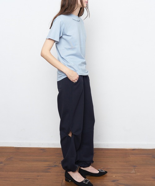 Muel Chic(ミュエルシック)の「COFFEE Tshirt コーヒーTシャツ(Tシャツ/カットソー・レディース・ライトブルー/スミクロ・FREE)」の9枚目の写真