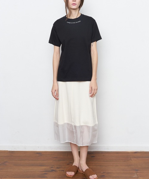 Muel Chic(ミュエルシック)の「COFFEE Tshirt コーヒーTシャツ(Tシャツ/カットソー・レディース・ライトブルー/スミクロ・FREE)」の15枚目の写真