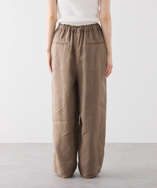 PUAL CE CIN(ピュアルセシン)の「【セットアップ対応】ラミーウエストゴムイージーパンツ(その他パンツ・レディース・ブラック/モカ・FREE)」の22枚目の写真