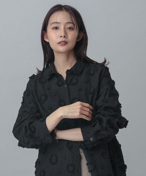 MARC LE BIHAN ダークグレー 長袖ロングシャツ テンジクムジTシャツ 長袖 – BASIC AND ACCENT ONLINE STORE