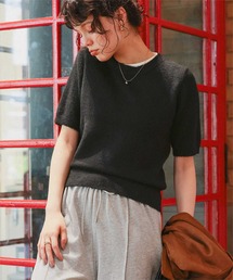 ニット/セーター（ブラック/黒色系・半袖）ファッション通販 - ZOZOTOWN