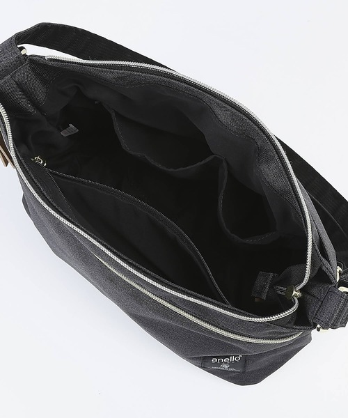 anello GRANDE(アネログランデ)の「anelloGRANDE クラシック杢ポリCLPミニショルダー GT-C3362(ショルダーバッグ・レディース・ダークブルー/ブラック/ベージュ/ピンク/グレー・FREE)」の11枚目の写真