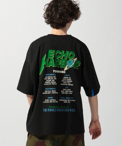 Fishs Eddy(フィッシュエディ)の「【Fishs Eddy(フィッシュエディ)】Tシャツ【UNISEX】(Tシャツ/カットソー・レディース・ライトグレー/ブラック/オフホワイト/チャコール・MEDIUM/LARGE)」の3枚目の写真