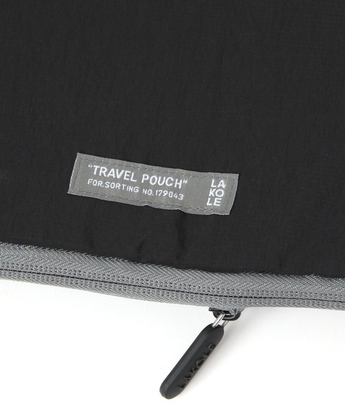 LAKOLE（ラコレ）の「[TRAVEL]圧縮バッグ(S) / 326207（トラベルグッズ・レディース・ブラック/グレー/ベージュ・FREE）」の13枚目の写真