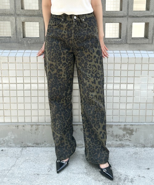 ZARA レオパード柄 ワイドパンツ ZARA レオパード柄 ワイドパンツ 新品未使用｜Yahoo!フリマ（旧