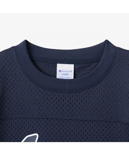 Champion（チャンピオン）の「atmos × champion Football T-shirt / アトモス チャンピオン フットボール T-シャツ 【SP】（Tシャツ/カットソー・メンズ・ネイビー/ブラック・XL/L/M）」の7枚目の写真