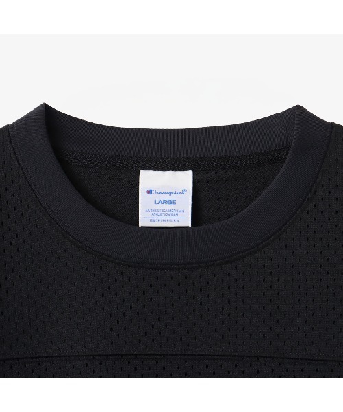 Champion（チャンピオン）の「atmos × champion Football T-shirt / アトモス チャンピオン フットボール T-シャツ 【SP】（Tシャツ/カットソー・メンズ・ネイビー/ブラック・XL/L/M）」の12枚目の写真