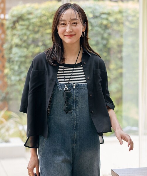 セール】シアーテックリネンシャツ（シャツ/ブラウス）｜ANY（エニィ