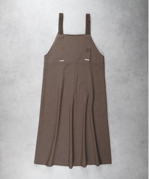 Right-on(ライトオン)の「【HONEYSUCKLE ROSE】2WAYジャンスカ(シャツワンピース・レディース・ブラック/ブラウン・L/M)」の8枚目の写真