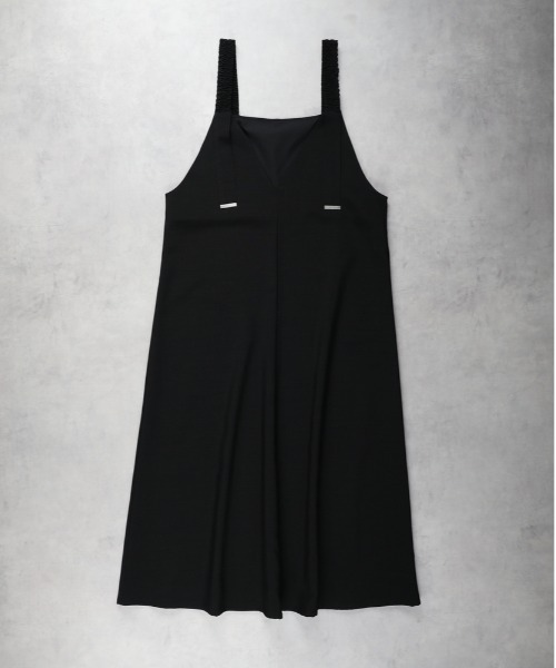 Right-on(ライトオン)の「【HONEYSUCKLE ROSE】2WAYジャンスカ(シャツワンピース・レディース・ブラック/ブラウン・L/M)」の10枚目の写真