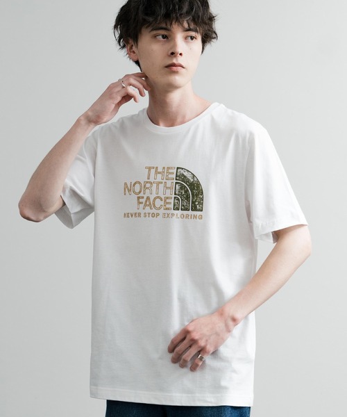 THE NORTH FACE(ザノースフェイス)の「THE NORTH FACE 87NW/RUST 2 TEE ハーフドームロゴ半袖プリントTシャツ(Tシャツ/カットソー・メンズ・ブラック/ホワイト・M/L)」の2枚目の写真