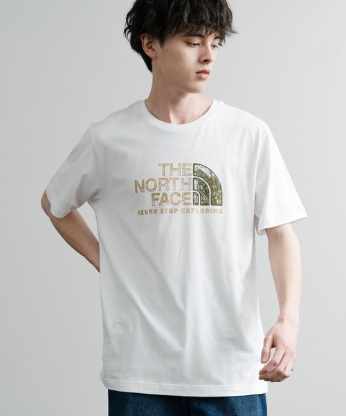 THE NORTH FACE(ザノースフェイス)の「THE NORTH FACE 87NW/RUST 2 TEE ハーフドームロゴ半袖プリントTシャツ(Tシャツ/カットソー・メンズ・ブラック/ホワイト・M/L)」の9枚目の写真
