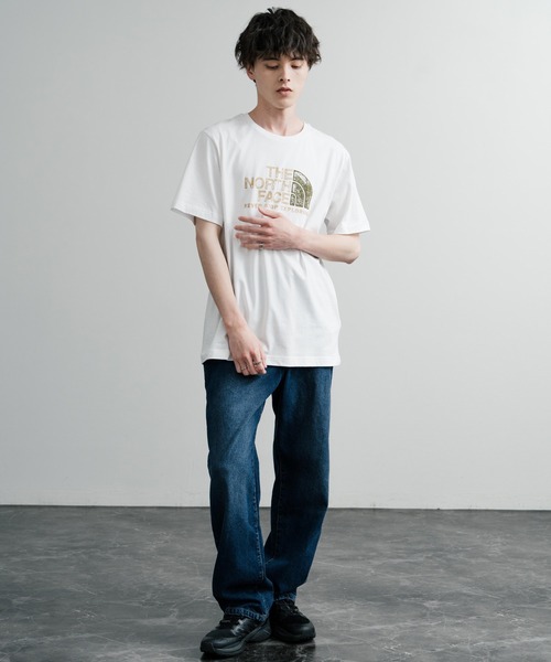 THE NORTH FACE(ザノースフェイス)の「THE NORTH FACE 87NW/RUST 2 TEE ハーフドームロゴ半袖プリントTシャツ(Tシャツ/カットソー・メンズ・ブラック/ホワイト・M/L)」の5枚目の写真