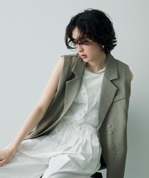Trish | テーラードアシメデザインジレ(テーラードジャケット)