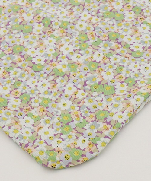 EMIS(イミス)の「PASTEL FLOWER CORDUROY ECO BAG(エコバッグ/サブバッグ・レディース・ピンク/グリーン・FREE)」の9枚目の写真