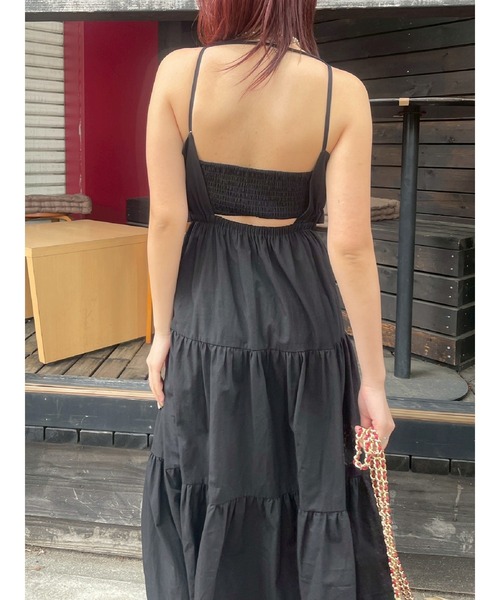 EVRIS(エヴリス)の「シャツデザインロングキャミワンピース(ワンピース・レディース・ブラック/ブルー/ホワイト/その他1・FREE)」の18枚目の写真