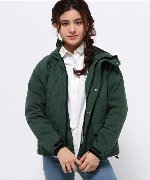 CIAOPANIC（チャオパニック）の「【Ciaopanic】　インナーダウンライナー付マウンテンパーカー（ブルゾン・レディース・ブラック/ネイビー/ダークグリーン/ベージュ/その他21・FREE）」の3枚目の写真