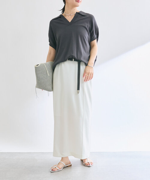 新品・未使用【リヴドロワ】クールタッチスキッパーニット 新品・未使用【リヴドロワ】クールタッチスキッパーニット