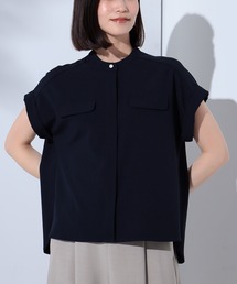 GALLORIA | 接触冷感　両ポケブラウス(シャツ/ブラウス)