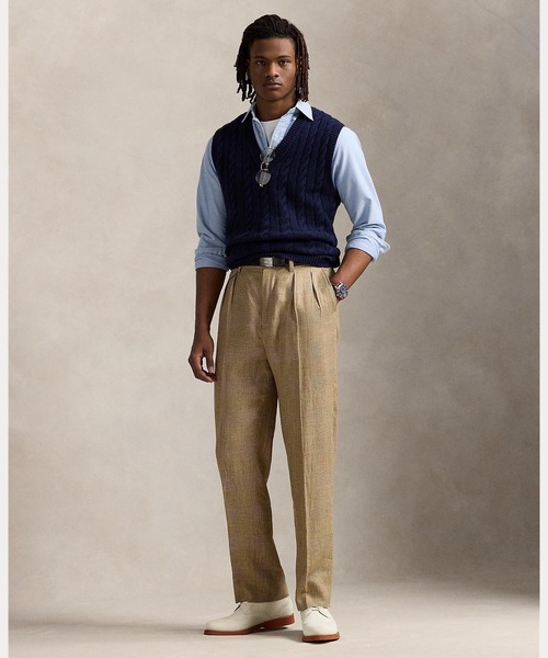 Whitman リラックス フィット グレンチェック パンツ（その他パンツ