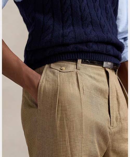 Whitman リラックス フィット グレンチェック パンツ（その他パンツ