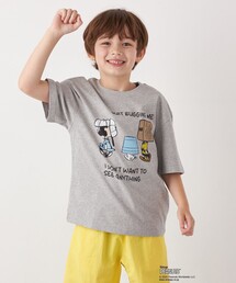 PEANUTS（ピーナッツ）の「SHIPS any: SNOOPY コラボ NOT THERE グラフィック プリント Tシャツ◇（Tシャツ/カットソー・キッズ）」