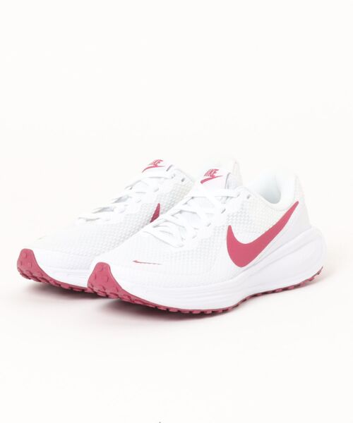NIKE(ナイキ)の「《NIKE》W NIKE REVOLUTION 8(スニーカー・レディース・ホワイト/ブラック×ブラック/ホワイト系その他/コーラルピンク/ブラック×ホワイト/アイボリー/ピンク/ブルー系その他/ホワイト×レッド/パープル系その他/オレンジ/ホワイト系その他2/ブラウン系その他/オレンジ系その他/ブルー系その他2/ピンク系その他・23.0cm/23.5cm/24.0cm/24.5cm/25.0cm/22.5cm)」の3枚目の写真