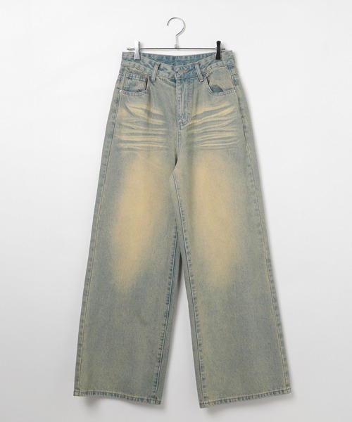 3.3 Field Trip （3.3フィールドトリップ）の「3.3 Field Trip／ビンテージライクデニム（デニムパンツ・レディース・ライトブルー/ブルー・SMALL/MEDIUM）」の16枚目の写真