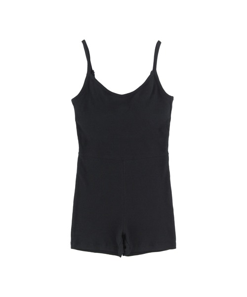 サロペット・オーバーオール・オールインワン alexiastam wellness cami romper black M セール】Wellness Cami Romper /UVカットキャミロンパース