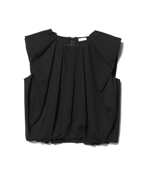 yori  ヨリ ストライプシャツブラウス 36サイズ Yori 良品 24AW yori ヨリ ミニフリル ストライプシャツ ブラウス YR21