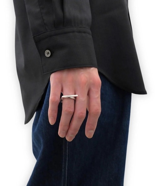 ACE by MORIZANE(エースバイモリザネ)の「【ACE by morizane】nature link ring(リング・メンズ・シルバー・9号/13号)」の9枚目の写真