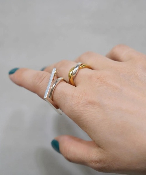 ACE by MORIZANE(エースバイモリザネ)の「【ACE by morizane】nature link ring(リング・メンズ・シルバー・9号/13号)」の8枚目の写真