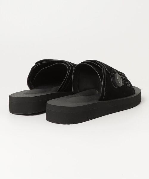 STUDIOUS（ステュディオス）の「【STUDIOUS×CITY TOKYO】TECH DIALスウェードサンダル（サンダル・メンズ・ブラック/ライトグレー・2/1）」の3枚目の写真