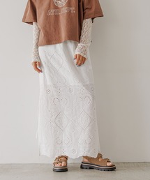 BAYFLOW | [レイヤード可]2WAYレーススカート(スカート)