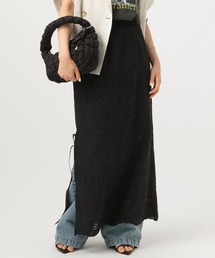 BAYFLOW | [レイヤード可]2WAYレーススカート(スカート)