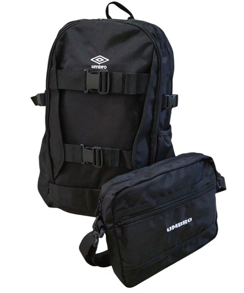 UMBRO(アンブロ)の「【umbro/アンブロ】 ドッキングリュック 大容量リュック(22L) & ショルダーバッグ(3L)(バックパック/リュック・レディース・ブラック/ブラウン・FREE)」の3枚目の写真