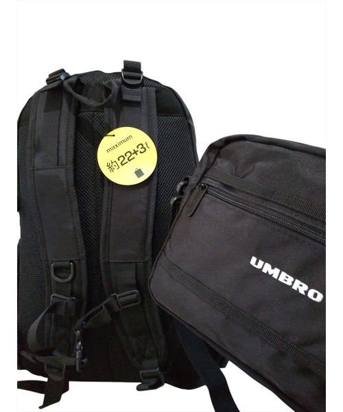 UMBRO(アンブロ)の「【umbro/アンブロ】 ドッキングリュック 大容量リュック(22L) & ショルダーバッグ(3L)(バックパック/リュック・レディース・ブラック/ブラウン・FREE)」の13枚目の写真