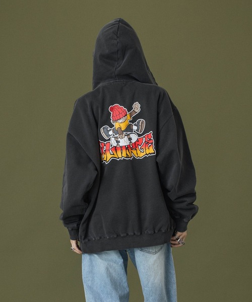 XLARGE（エクストララージ）の「PIGMENTDYE INDY GRAB ZIP HOODED