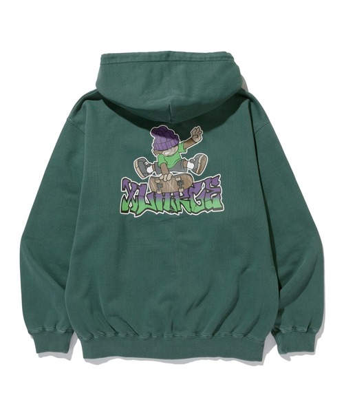 セール】PIGMENTDYE INDY GRAB ZIP HOODED SWEAT SHIRT（パーカー